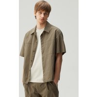 All Day Cool String Overfit Short-Sleeve Shirt [colors]