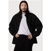 Relaxed Work Denim Jacket [Black]