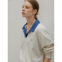 Ruben Coin Denim Collar Sweatshirt RR Ruben Coin Denim Collar Sweatshirt RR