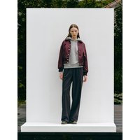 LOGO STADIUM JUMPER JACKET [WINE]