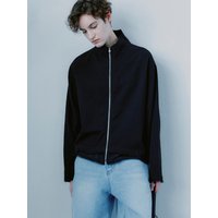 Natural Shrunk Casual Jacket [BLACK]