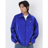 RAGLAN STITCH LIGHT COACH JUMPER [BLUE]