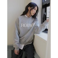 Roy Embroidered Logo Sweatshirt [Grey]