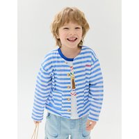 Stripe Cardigan [Blue]