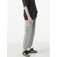 Cargo Jogger Sweatpants [Melange Grey]