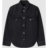 Oversized Denim Shacket Blazer NAFU-WRC Oversized Denim Shacket Blazer NAFU-WRC