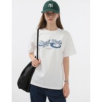 UNISEX WAVE LOGO SHIRT [WHITE] UDTSBOW