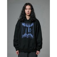 Spread Hood Hoodie [Black]
