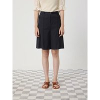 Belted Pin-tuck Bermuda Shorts DN CMSA Belted Pin-tuck Bermuda Shorts DN CMSA