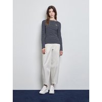 Roll-up Turtleneck Wide Pants