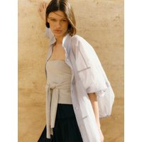 High-Neck Wind Jumper Blazer KWMM