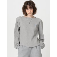 Button Waffle Balloon shirt [Melange Grey] EZSTSMG
