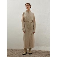 TOW CASHMERE LOOSE TURTLENECK KNIT DRESS TOW CASHMERE LOOSE TURTLENECK KNIT DRESS