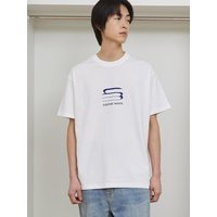 CM Middle Logo Short-Sleeve Shirt [WHITE]