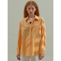 Basic Oxford Long Shirt [Orange]