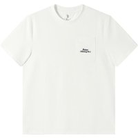 Pocket Embroidery shirt [WHITE]