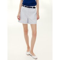 Hollis Frill Detail Shorts [Blue stripe]