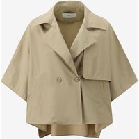 Cape-style Short Trench Coat [BE] LPSI