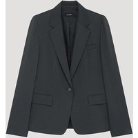 Formal One-Button Single Setup Blazer AWSJKP [BROWN]