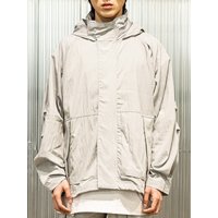 Hidden Hoodie String Shell Parka Hidden Hoodie String Shell Parka
