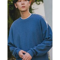 Alvinclo Basic Pigment Overfit Sweatshirt Alvinclo Basic Pigment Overfit Sweatshirt
