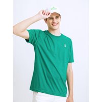 Small Logo Oversized Shirt _ Green Small Logo Oversized Shirt _ Green