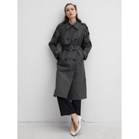 Grey Long Trench Coat Grey Long Trench Coat