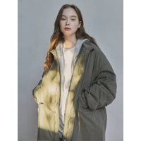 M- Fishtail Bomber Jacket Padding Coat color