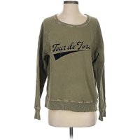 Jumper Pullover Sweater: Brown Tops – Size