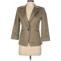 Anne Klein Blazer Jacket: Tan Jackets & Outerwear – Size