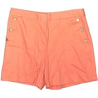 Marilyn Monroe Shorts: Orange Solid Pattern Bottoms – Size Marilyn Monroe Shorts: Orange Solid Pattern Bottoms – Size