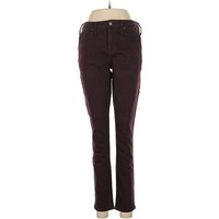 Mossimo Jeans – High Rise: Burgundy Bottoms – Size Mossimo Jeans – High Rise: Burgundy Bottoms – Size