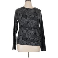 Hang Ten Long Sleeve Top Black Crew Neck Tops – Used – Size X