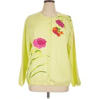 Quacker Factory Cardigan Sweater: Green Sweaters & Sweatshirts – Size X
