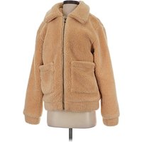 Elodie Faux Fur Jacket: Tan Jackets & Outerwear – Size X