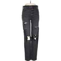 Eunina Jeans – MidReg Rise: Black Bottoms – Size Eunina Jeans – MidReg Rise: Black Bottoms – Size