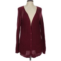 BP. Cardigan Sweater: Burgundy Sweaters & Sweatshirts