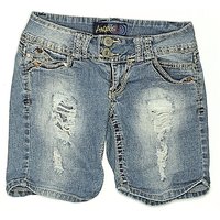 Angels Denim Shorts: Blue Bottoms – Size