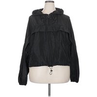 No Boundaries Windbreaker Jacket: Black Jackets & Outerwear – Size No Boundaries Windbreaker Jacket: Black Jackets & Outerwear – Size