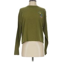 Hurley Long Sleeve Shirt: Green Tops – Size X