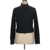 OFFLINE by Aerie Track Jacket: Black Jackets & Outerwear – Size X