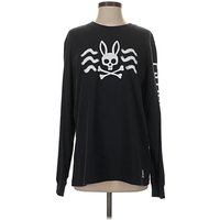 Psycho Bunny Long Sleeve Shirt: Black Tops – Size Psycho Bunny Long Sleeve Shirt: Black Tops – Size