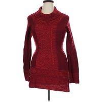 New York Yoki Collection Turtleneck Sweater: Red Tops – Size X