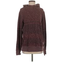 Hurley Turtleneck Sweater: Burgundy Tops