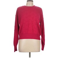 Vylette Long Sleeve Top Red Crew Neck Tops – Used Vylette Long Sleeve Top Red Crew Neck Tops – Used