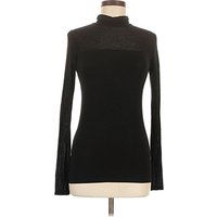 Marcella Long Sleeve Top Black Turtleneck Tops – Used – Size