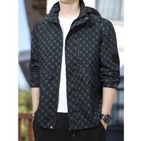 Men’s Lightweight Hooded Windbreaker Jacket Water-Resistant Polyester Coat For Spring & Fall S-, BlackPinkWhiteKhaki Casual Outdoor Wear Men’s Lightweight Hooded Windbreaker Jacket Water-Resistant Polyester Coat For Spring & Fall S-, BlackPinkWhiteKhaki Casual Outdoor Wear