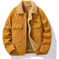 ​​Men’s Corduroy Jacket With Fleece Lining – Warm Winter Coat For Men, Slim Fit Casual Outerwear, Comfortable & Stylish Black, Army Green, ​​ ​​Men’s Corduroy Jacket With Fleece Lining – Warm Winter Coat For Men, Slim Fit Casual Outerwear, Comfortable & Stylish Black, Army Green, ​​