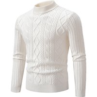 Autumn Winter Men’s Half Turtleneck Slim Solid Color Fashion Sweater Top Autumn Winter Men’s Half Turtleneck Slim Solid Color Fashion Sweater Top