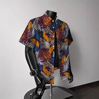 CT Vintage Hawaiian American Style Short Sleeve Floral Men’s Summer Casual Trendy Beach Couple Shirt CT Vintage Hawaiian American Style Short Sleeve Floral Men’s Summer Casual Trendy Beach Couple Shirt